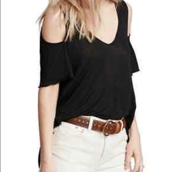 Free People Bittersweet Cold Shoulder Top - Picture 2 of 4